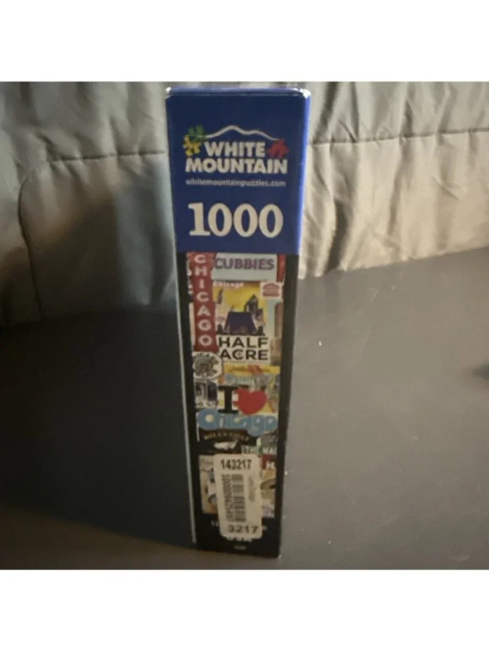 I Love Chicago 1000 Pièce Puzzle White Mountain Collage New Seals